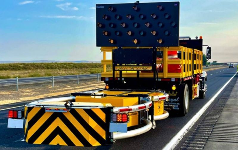 truck mounted attenuator rental UAE vehicle